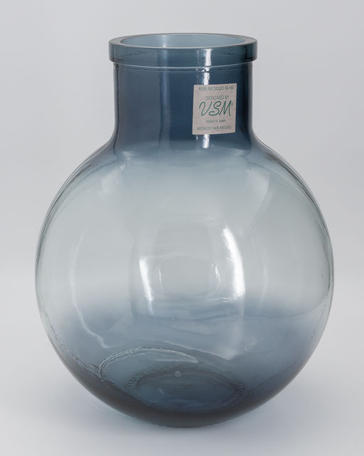 Ваза Aran, синяя, градиент, 31 см - San miguel фото 3