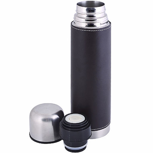 31480 Термос 1,2л нерж/сталь в кож.чехле MB (х24) - Mayer&boch фото 3