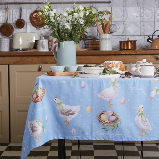 Скатерть Этель Пасхальные радости 110х147 см, 100% хл, саржа 190 гр/м2  фото 11
