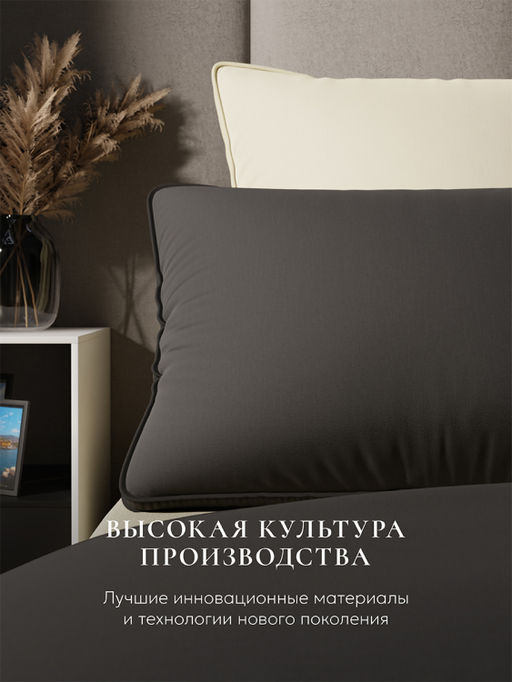 Подушка "ESPERA Comfort 3D graphite", 50х70 ЕС-5919
