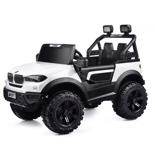 Электромобиль "Профи" на аккумуляторе, с р/у управлением, в коробке (белый)