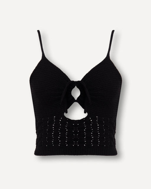 Вязаная блузка-топ - Incity фото 2