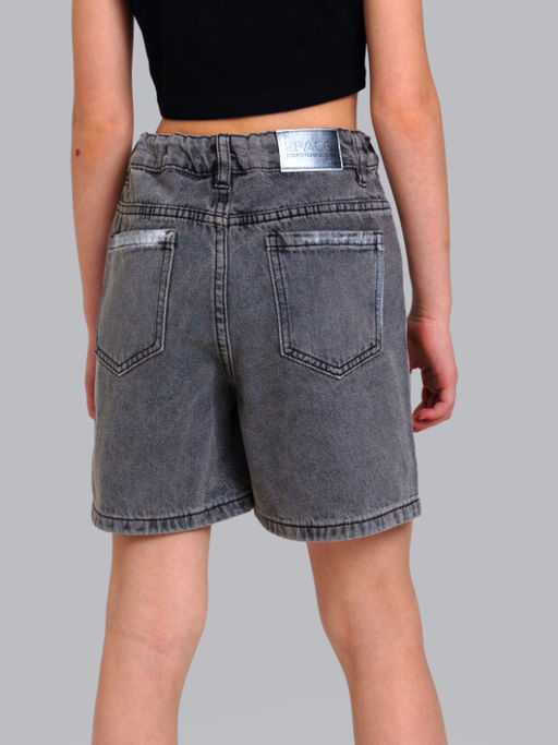 12521757 Шорты джинсовые для девочек - Playtoday фото 3