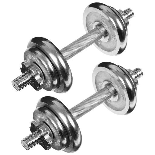 Набор гантелей сборных 10 кг: 5 кг х 2 шт. - Simaland фото 3