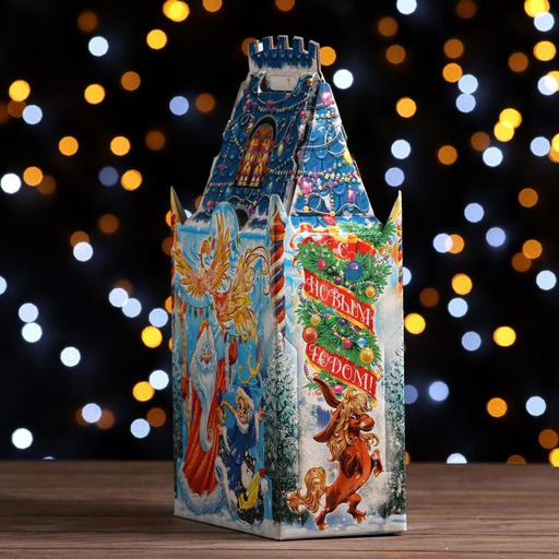 Цена за 5 шт. Подарочная коробка В гостях у Сказки, 16,7 х 10,1 х 34,5 см - Simaland фото 4