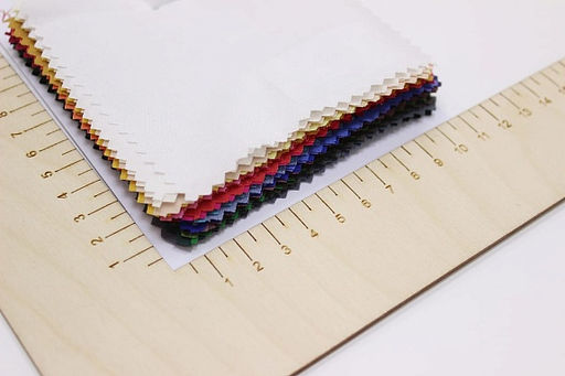 Комплект образцов Штапель однотонный №1 - Купава фото 4