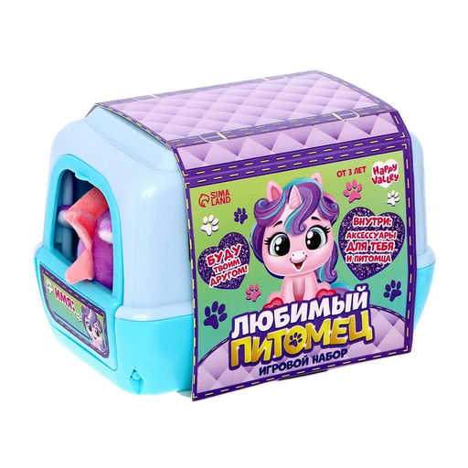 Игровой набор Любимый питомец, единорожка - Happy valley фото 4