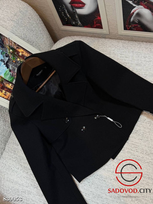 Пальто женское на пуговице - Bruno фото 3