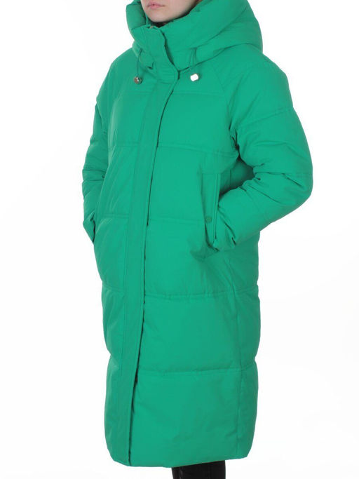 H24-620 GREEN Куртка зимняя женская (200 гр. холлофайбер)