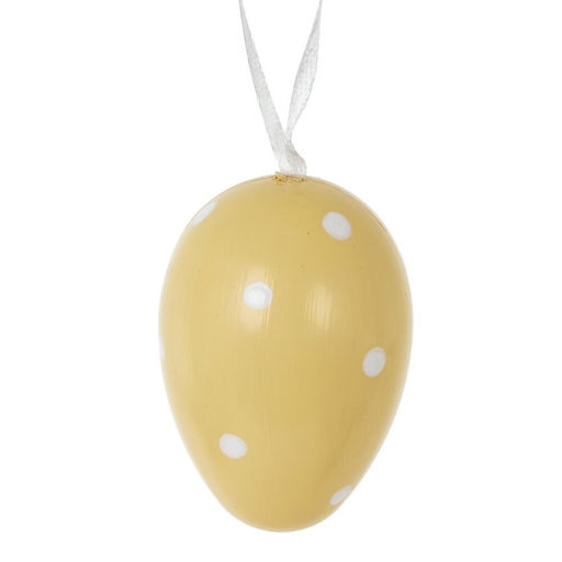 Набор из 12-ти изделий декоративных подвесных "Яйцо" (4*6), L18,5 W18,5 H4,5 см