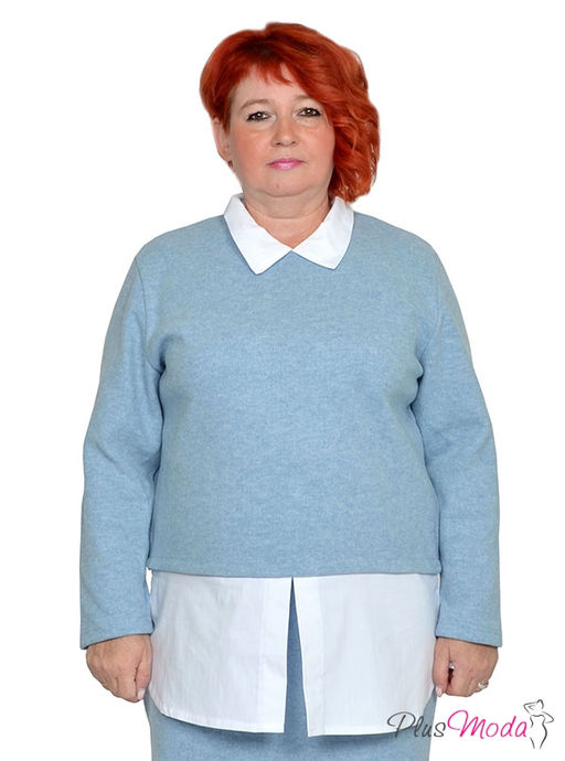 Туника Модель №1748 размеры 44-84 - Plusmoda фото 3