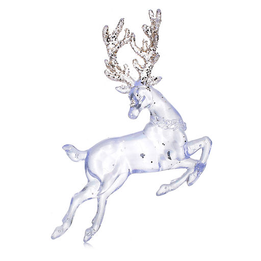 Новогоднее украшение Грациозный олень (13см) - Снеговичок фото 2