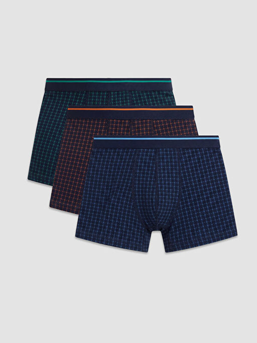 Pamuklu Esnek Erkek Boxer 3l?