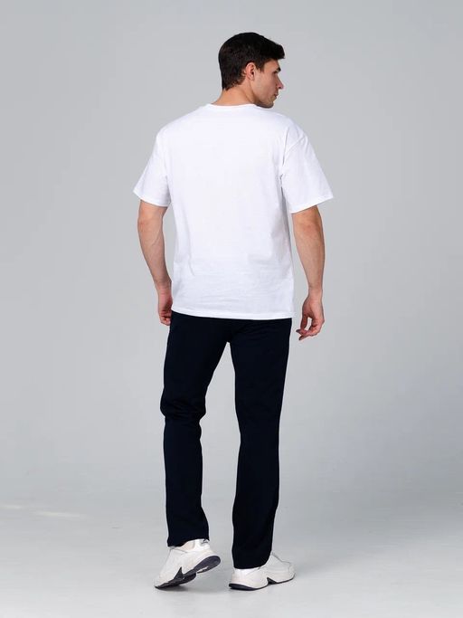 Брюки мужские кулирка (темно синий) - Lena basco фото 13