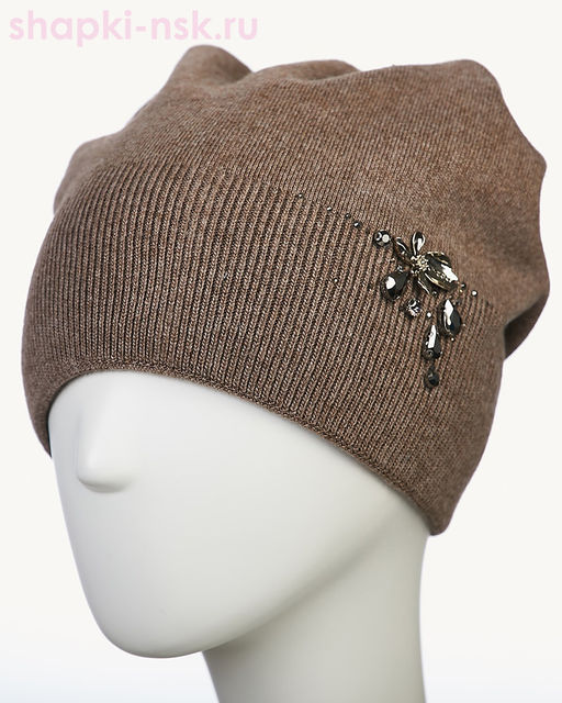 191122 1 A KHW F Эдеса Шапка женская флис (56-58)