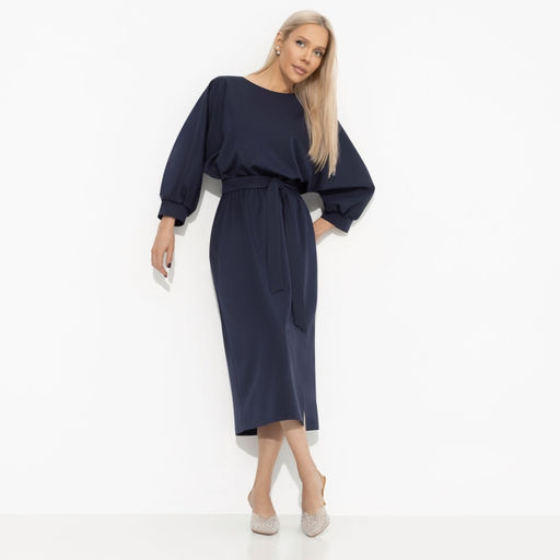 Платье из костюмной ткани Ты входишьмода замирает