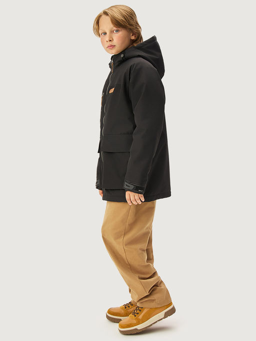 Куртка 4м3526 черный - Nikastyle фото 3