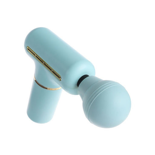 Массажёр для тела LEM-54, перкуссионный, 4 режима, 1200 мА/ч, голубой