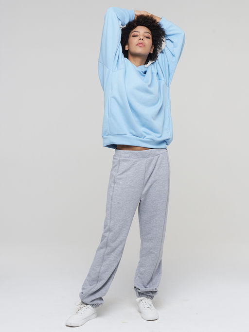 Брюки женские 211-3621 . ТХ003-01 св.серый меланж