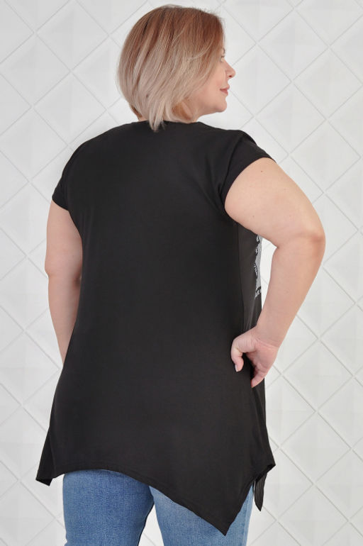 Арт. 3670 Футболка женская 46-56 - 5+3 фото 4