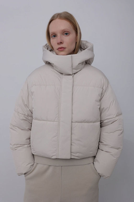 Стеганая куртка c капюшоном - Incity фото 22