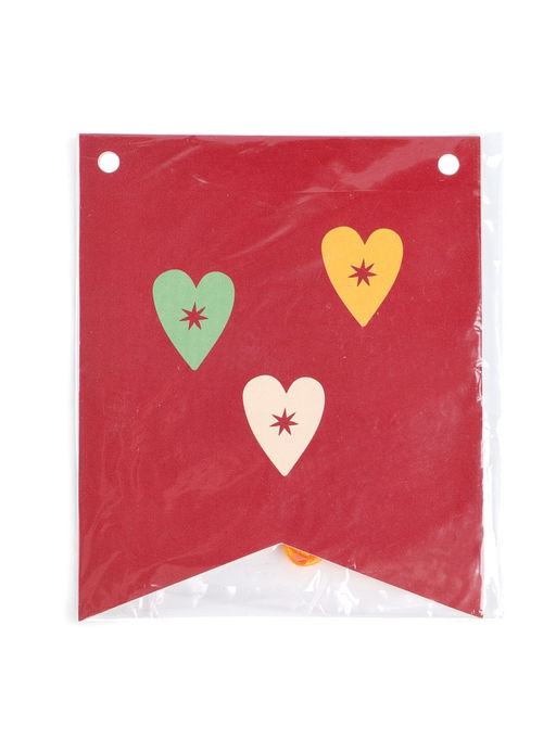 Гирлянда на ленте «С Днём Рождения!», оранжевый нюд, 200 см