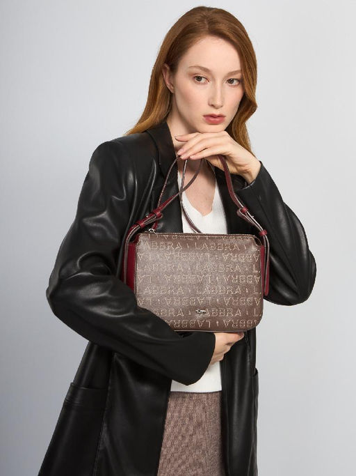 Сумка Labbra L-HF3984-1YH java-l.cacao/tomato  фото 7