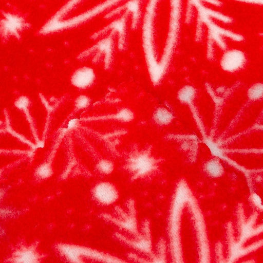 Плед флисовый новогодний «Экономь и Я. Снежинки» 150×200 см