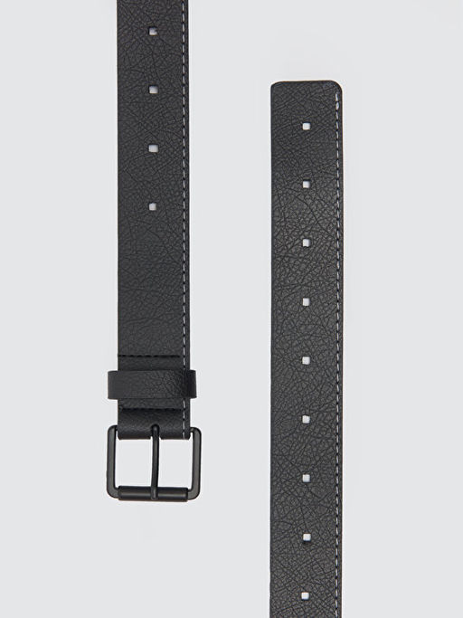 Deri G?r?n?ml? Erkek Kemer - Waikiki фото 3