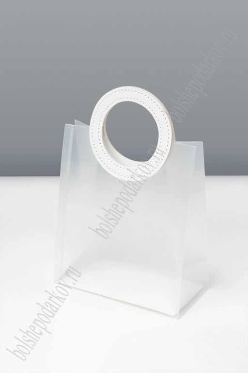 Пакет подарочный 16*18,6*8 см (12 шт) SF-8121, белый