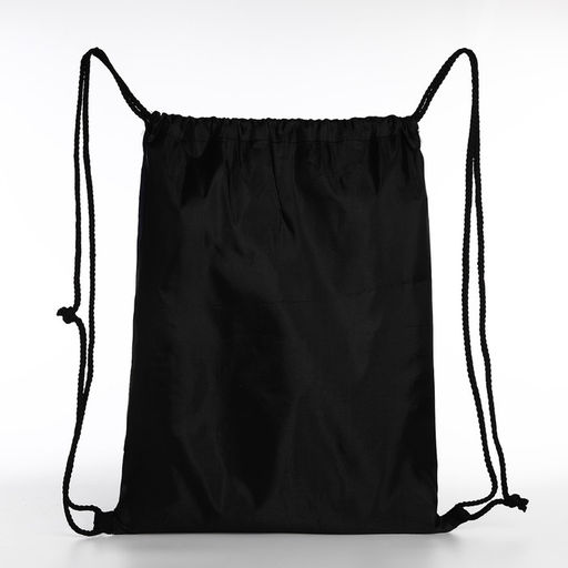 Мешок для обуви на шнурке, цвет чёрный - Simaland фото 2