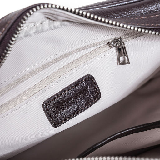 Женская сумка, кожа, MIRONPAN 520603 Коричневый фото 7