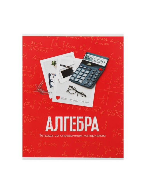 Цена за 10 шт. Тетрадь предметная Calligrata Фото, 48 листов в клетку, Алгебра  фото 4