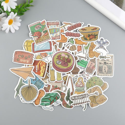 Наклейки пластик «Связь», набор 60 шт., 10×12 см