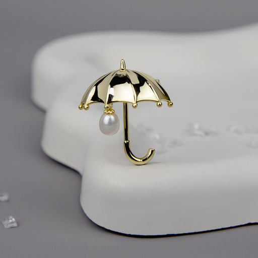 Брошь Арт. 3V-7222-Y - MyGemma фото 3