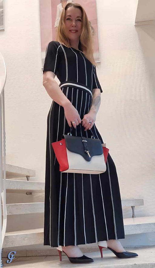 Платье, черно-белое - Heine фото 7