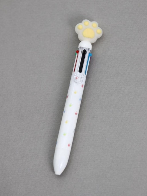 Разноцветная ручка 6 в 1 "Жёлтая лапка"