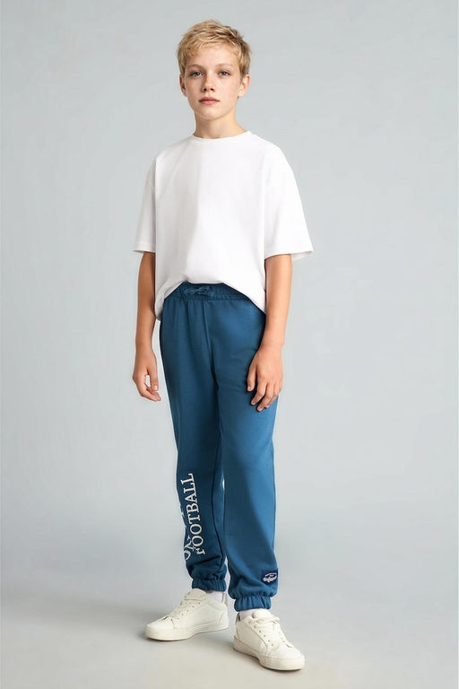 Regular joger Fit Bask_l_ E_ofman Alt_ Erkek _ocuk - Defacto фото 4