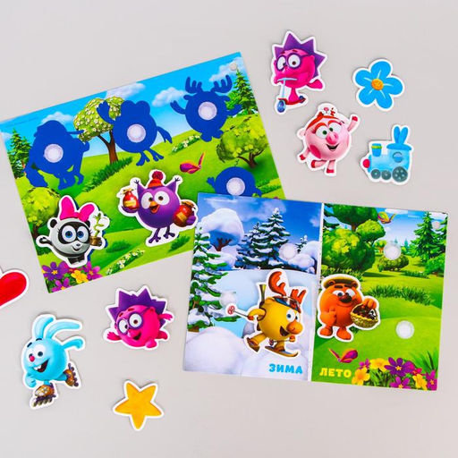 Веселые липучки Умное лото, Смешарики  фото 4