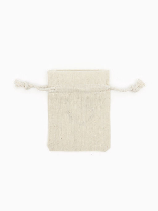 Цена за 50 шт. Мешочек подарочный Нежность лён, 7?9 см, бежевый - Simaland фото 4