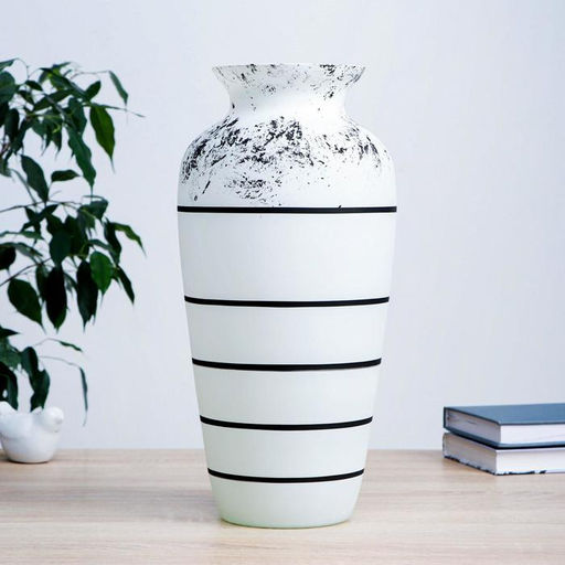 Ваза «Ситула», 35×16 см, (диам.отвер.=7.5 см. диам.от края до края=11.5 см), стекло, МИКС