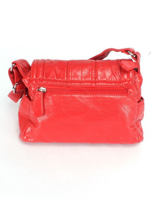 Сумка женская искусственная кожа Guecca-RY 809, 2отд, плеч/ремень, красный SALE 246347 - Adelia фото 7