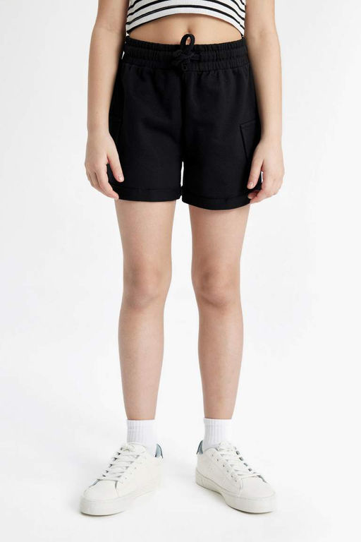 Шорты карго с карманами для девочек - Defacto фото 4