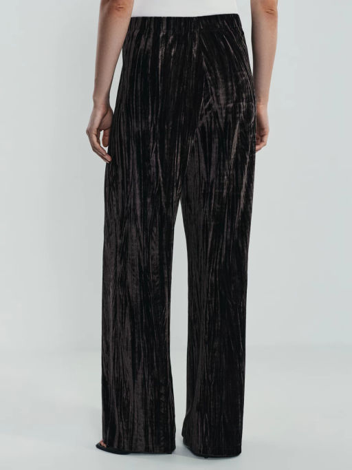 Широкие брюки из бархата / Zarina