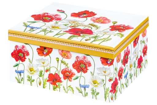 Чайн. пара 2 пр. 300 мл 12,5*9,5*7 см Маки на ножке, NEW BONE CHINA - Elan gallery фото 7