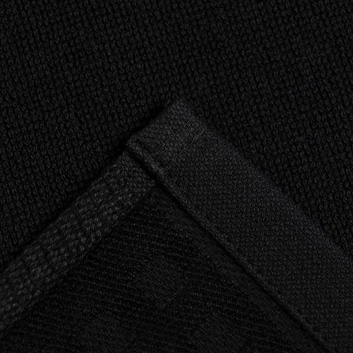 Полотенце махровое LoveLife Square 70х130 см, цвет чёрный, 100% хлопок, 380 гр/м2  фото 4