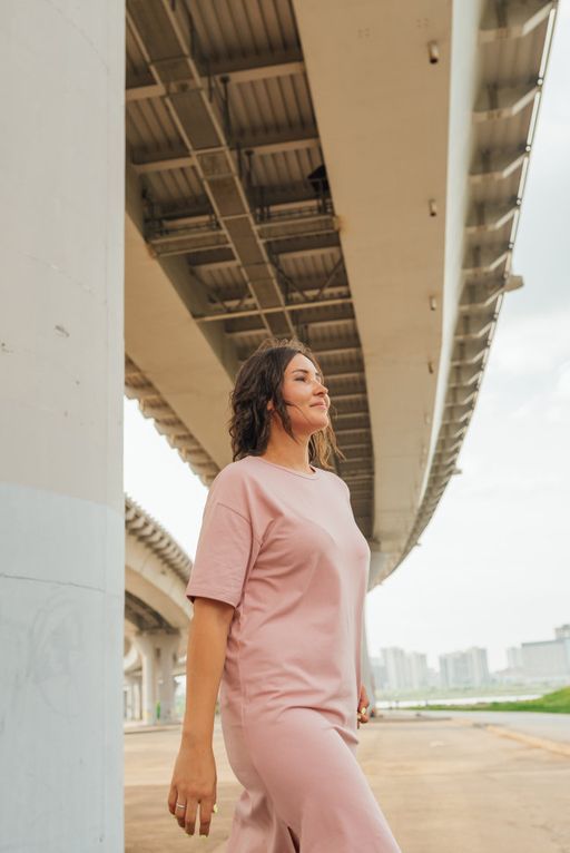 платье миди ПЛОТНЫЙ ХЛОПОК 95% - Knitka wear фото 6