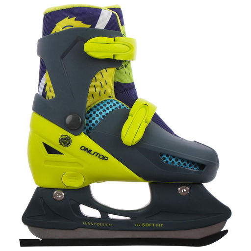 Коньки детские раздвижные ONLITOP Монстрики, р. 34-37  фото 7