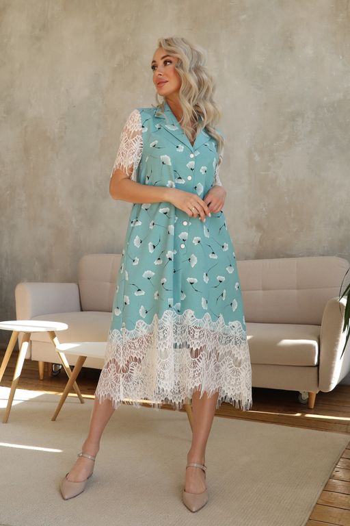 Платье П3-4473/8 - Wisell фото 16