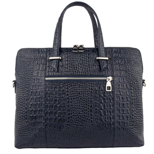 4154 Синий/Кроко - Alessandro birutti фото 3